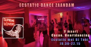9 maart Cacao ceremonie & Ecstatic Dance, Zaandam